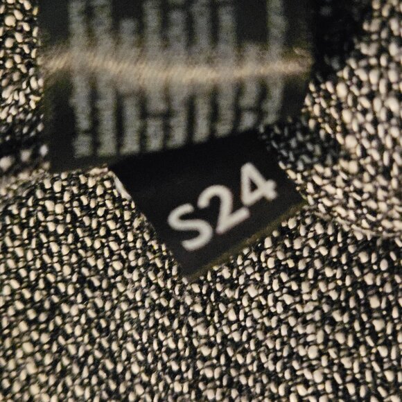 Eileen Fisher Tweedy Hemp Organic Cotton Jacket Blazer Shirt Gray XL Relaxed Fit - Picture 8 of 8